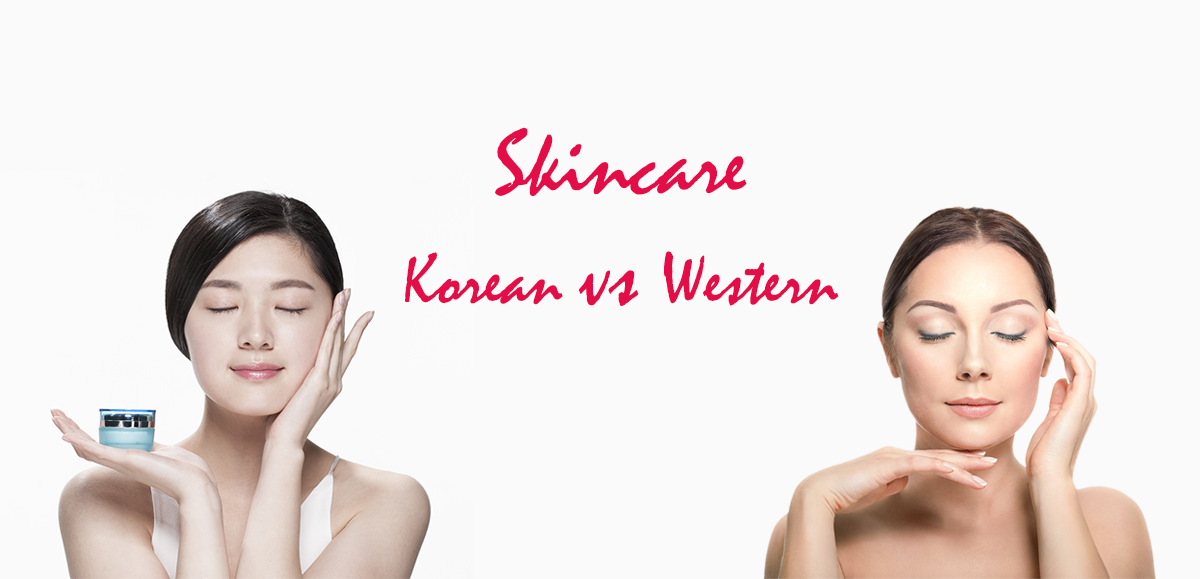 korean skincare vs western skin care