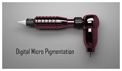 digital eyebrow micropigmentation